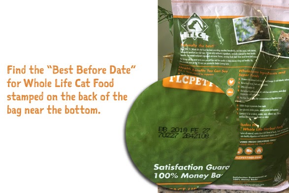 best before date on catfood