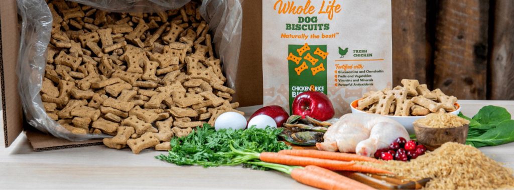 Dog Biscuits and their ingredients